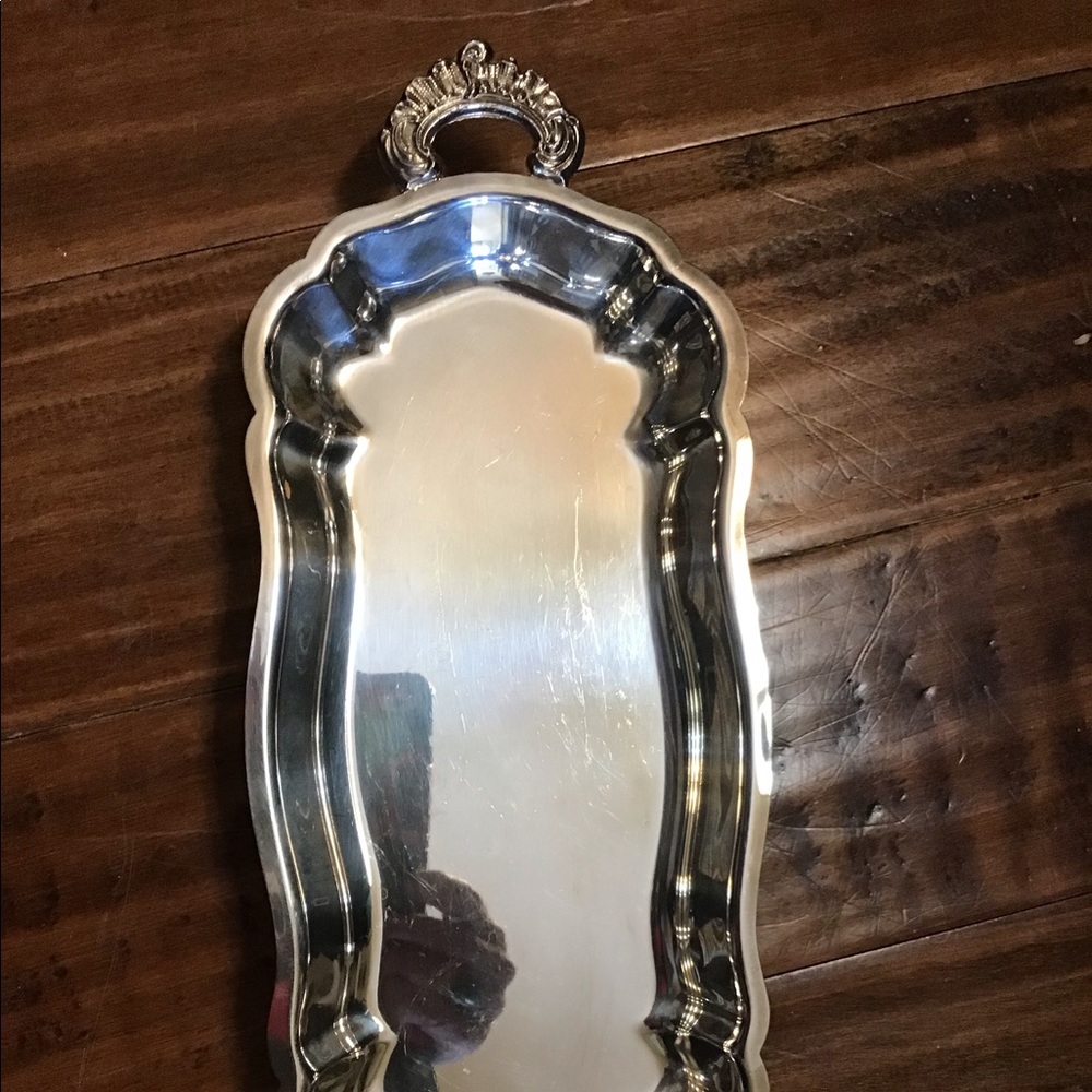 SILVERPLATE BY POOLE TRAY